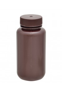 Tamsaus plastiko butelis - plačiu kakleliu (HDPE)
