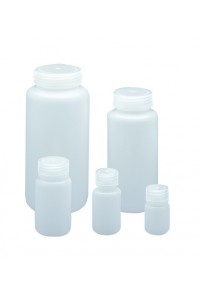 Šviesaus plastiko butelis - plačiu kakleliu (HDPE)